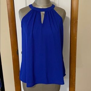 Vibrant blue tank top